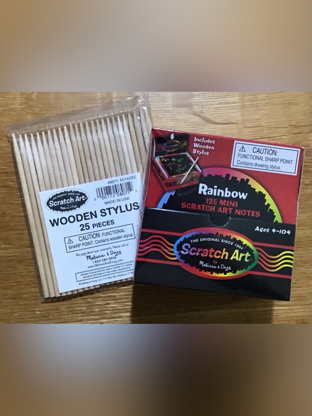 NIP 125 Mini Scratch Art Notes